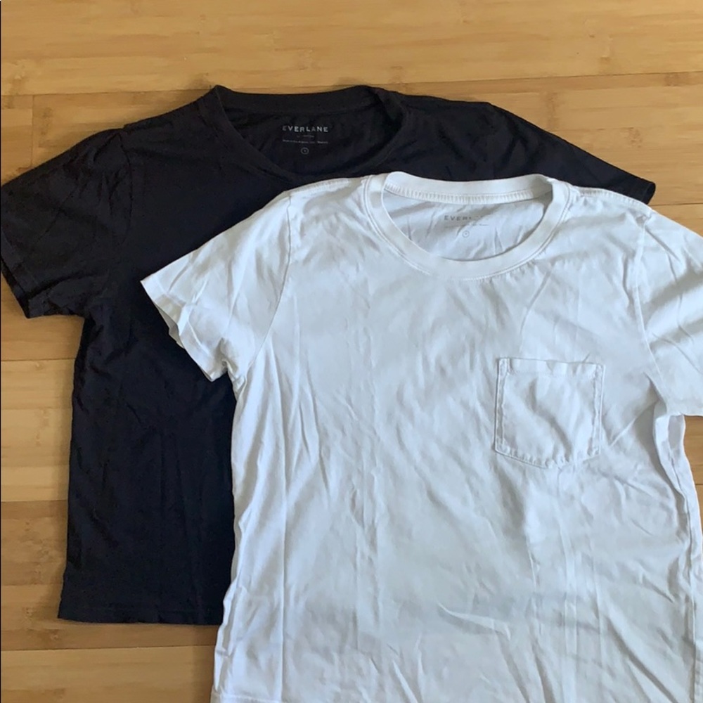 Everlane Box Cut Pocket Tee Bundle